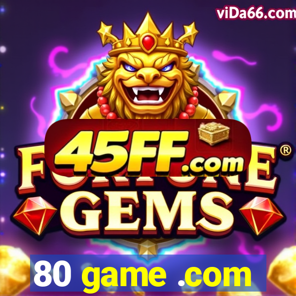 80 game .com